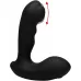 Черный стимулятор простаты Alpha-Pro 7X P-Milker Silicone Prostate Stimulator with Milking Bead черный 