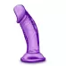 Фиолетовый фаллоимитатор на присоске SWEET N SMALL 4INCH DILDO - 11,4 см фиолетовый 