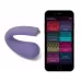 Фиолетовый вибратор Dua G-spot   Clitoral Wearable Vibrator - 17,8 см фиолетовый 