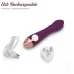 Фиолетовый вибратор Ooh La La Flower Vibrator - 18 см фиолетовый 