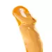 Оранжевый леденец в форме пениса со вкусом аморетто оранжевый 