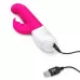 Розовый вибромассажер для G-точки Come hither G-Spot Rabbit - 24,5 см розовый 