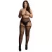 Стрип-панти Crotchless Cut-Out Pantyhose черный XL-XXL-XXXL