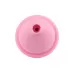 Розовый вакуум-волновой вибратор в форме капкейка розовый 