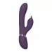 Фиолетовый вибромассажер-кролик Aimi - 22,3 см фиолетовый 