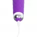 Фиолетовый wand-вибратор с подвижной головкой - 20,4 см фиолетовый 