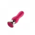 Розовый мини-вибратор Mini Vibrator с пультом ДУ - 12,5 см розовый 