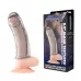 Текстурированная насадка на пенис Clear Textured Penis Enhancing Sleeve Extension - 16,5 см прозрачный 