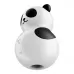 Вакуумный клиторальный массажер Pocket Panda белый с черным 