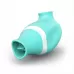 Клиторальный вибромассажер TF 2 in 1 Clitoral Vibrator аквамариновый 