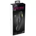 Черный вибратор-кролик с электростимуляцией E-Stim Rabbit Vibrator - 20,5 см черный 