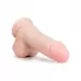 Телесный фаллоимитатор Realistic Dildo - 17,5 см телесный 