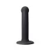 Черный фаллос на присоске Silicone Bendable Dildo S - 17 см черный 