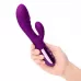 Фиолетовый вибромассажер-кролик Blend - 20,2 см фиолетовый 