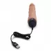 Кофейный вибратор-реалистик 7  Realistic Vibrator - 20 см кофейный 