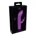 Фиолетовый мини-вибратор Dazzling - 11,8 см фиолетовый 
