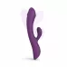 Фиолетовый вибратор-кролик Bunny   Clyde - 22,5 см фиолетовый 