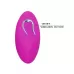 Лловое перезаряжаемое виброяйцо с пультом ДУ лиловый 