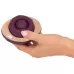 Фиолетовый вращающийся массажёр для вульвы Rotating Vulva Massager фиолетовый 