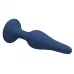 Синяя анальная пробка Slim Anal Plug XL - 15,4 см синий 