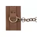 Коричневые кожаные наручники Maya коричневый 