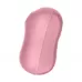 Розовый вакуум-волновой вибростимулятор Cotton Candy розовый 