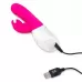 Розовый вибромассажер с клиторальной стимуляцией Clitoral Suction Rabbit - 24,5 см розовый 