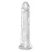 Прозрачный фаллоимитатор 8 Inch Dildo - 21,8 см прозрачный 