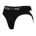 Черные трусики для насадок Heroine Lingerie Harness - size XL черный XL
