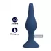 Синяя анальная пробка Slim Anal Plug XL - 15,4 см синий 