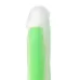 Прозрачно-зеленый фаллоимитатор, светящийся в темноте, Dick Glow - 18 см зеленый 