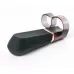 Черный вибромассажер-насадка на пальчик DiGiT - 9 см черный 