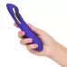 Фиолетовый вибратор с электростимуляцией Intimate E-Stimulator Petite Wand - 18,5 см фиолетовый 