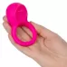 Ярко-розовое эрекционное кольцо Silicone Rechargeable Teasing Tongue Enhancer ярко-розовый 