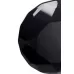 Черная стеклянная анальная втулка - 8,5 см черный 