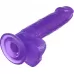 Фиолетовый реалистичный фаллоимитатор Mr. Bold L - 18,5 см фиолетовый 