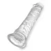 Прозрачный фаллоимитатор 8 Inch Dildo - 21,8 см прозрачный 