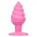 Розовая анальная пробка в виде мороженого Yum Bum Ice Cream Cone Butt Plug - 9,5 см розовый 