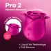 Ярко-розовый вакуум-волновой стимулятор Pro 2 Modern Blossom ярко-розовый 