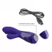 Фиолетовый вибратор-кролик Snappy-Youth - 19 см фиолетовый 
