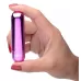 Лиловая вибропуля 10X Rechargeable Vibrating Metallic Bullet лиловый 