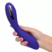 Фиолетовый вибратор с электростимуляцией Intimate E-Stimulator Wand - 21,5 см фиолетовый 