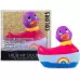 Вибратор-уточка I Rub My Duckie 2.0 Colors с разноцветными полосками разноцветный 