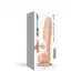 Телесный фаллоимитатор Strap-On-Me Sliding Skin Realistic Dildo size L телесный 