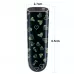 Мини-вибратор Rechargeable Glow-in-the-dark Heart Massager - 8,5 см черный 