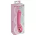 Розовый тонкий вибратор для точки G Slim G-Spot Rose - 21,4 см розовый 