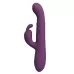 Фиолетовый вибромассажёр-кролик Dee - 23,9 см фиолетовый 