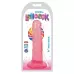 Розовый фаллоимитатор Slim Stick Dildo - 15,2 см розовый 