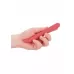 Розовый компактный вибростимулятор G-Spot Vibrator - 16 см розовый 