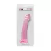 Розовый нереалистичный фаллоимитатор Jelly Dildo XL - 22 см розовый 